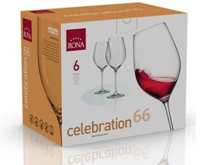 Rona Poháre na víno CELEBRATION 660 ml, 6 ks