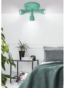 Bodové svietidlo PICARDO 3xE14/40W/230V tyrkysová