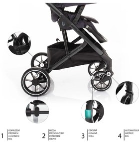 Kočík Zopa Quest Tornado Grey/Silver AKCIA