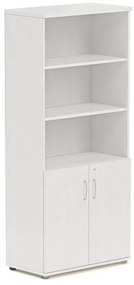 Vysoká skriňa Visio 80 x 38,5 x 183,5 cm, biela