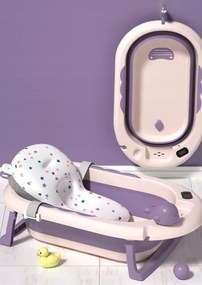 Skladacia detská vanička VAIANA Premium s poduškou - viac farieb modrá