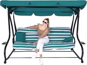 Záhradná hojdačka so strieškou Springos GS0024