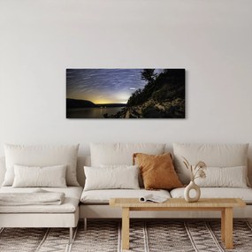 Obraz - obloha pri západe slnka (120x50 cm)