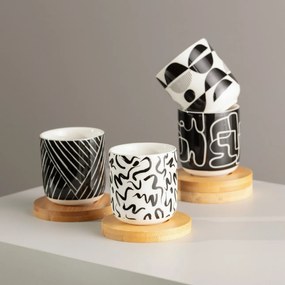 Súprava šálok Contraria 100ml bamboo