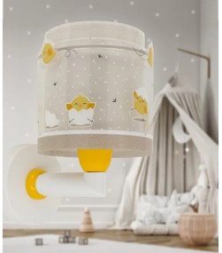 Dalber 76879 - Detské nástenné svietidlo BABY CHICK 1xE27/15W/230V