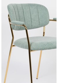 Svetlozelené jedálenské stoličky v súprave 2 ks Jolien – White Label