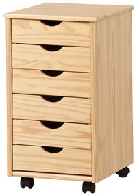 Skrinka na kolieskach Nils borovica