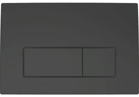 Geberit Delta50 tlačítko ovládací, černá matná 115.119.14.1, 1 ks