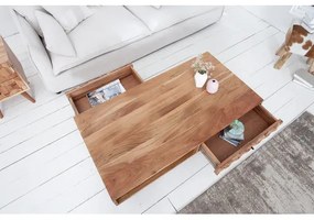 Konferenčný stôl 38422 114x60cm Drevo Acacia  - Komfort-nábytok