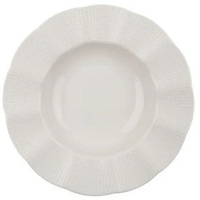 18-dielna jedálenská súprava, biela/porcelán