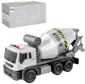 LEAN TOYS Domiešavač na betón 1:16 - svetlá, zvuky