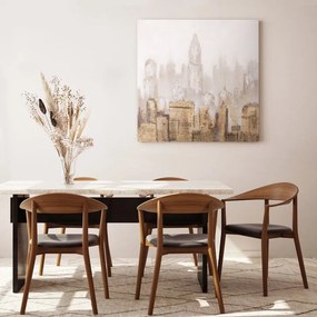 OBRAZ 404 80X80 CM BÉŽOVÝ