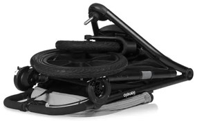 Lionelo - Športový kočík AZURA čierna/šedá