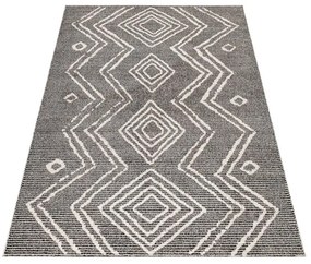 Ayyildiz Kusový koberec TAZNAXT 5104, Čierna Rozmer koberca: 80 x 150 cm