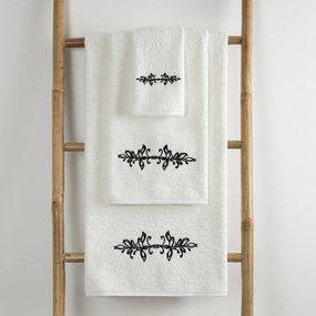 BAVLNENÝ UTERÁK KAMELIA SADA 1KS 30X50 CM, 1KS 50X90 CM, 1KS 70X140 CM BIELA