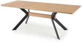 Jedálenský rozťahovací stôl BACARDI 160-220, dub prírodný
