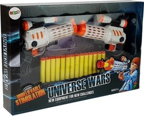 LEAN Toys Súprava pištolí s penovými šípkami s prísavkami