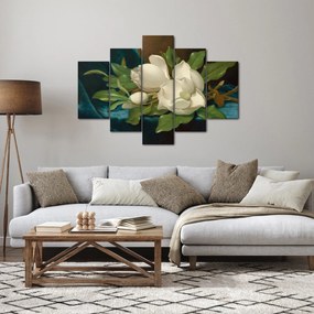 Obraz - Martin Johnson Heade, Giant Magnolias on a Blue Velvet Cloth, reprodukcia (150x105 cm)