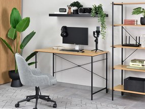 PC stolík Almasa A1 (dub + čierna). Vlastná spoľahlivá doprava až k Vám domov. 1109723