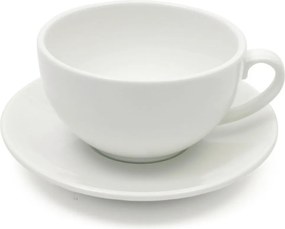 XXXLutz CAPPUCCINO ŠÁLKA S TANIERIKOM White Basic Maxwell & Williams - Hrnčeky & šálky - 0041410006