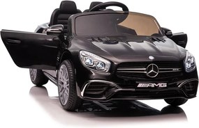 LEAN CARS Autobatéria Mercedes SL65 S Čierne lakované LCD