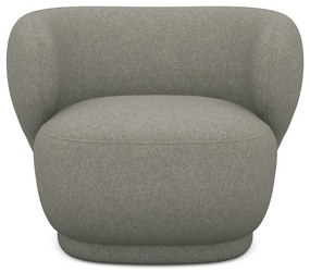 Sivé kreslo Hina – Makamii