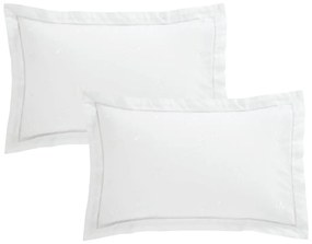 Bavlnená obliečka na vankúš 50x75 cm Lottie Floral Embroidery – Bianca