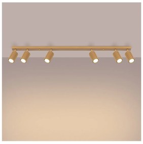 Bodové svietidlo v zlatej farbe 6,5x117 cm Gleam – Sollux