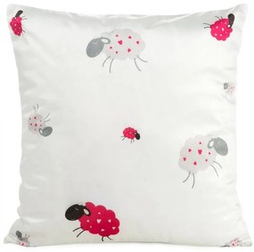 Obliečka na vankúš D91/PO/Kids/3 45x45 Velvet/B biela 404158