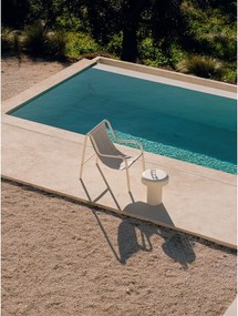 Kovový okrúhly záhradný stolík ø 40 cm Miko – noo.ma