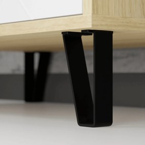 Vintino Komoda CELIA – 183 cm, dub Artisan/biela