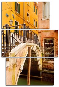 Obraz na plátne - Malý most v Benátkach - obdĺžnik 7115C (90x60 cm)