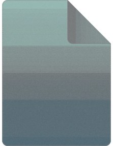 Ibena Deka Toronto tyrkysová/sivá, 150 x 200 cm
