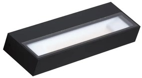 LED vonkajšie nástenné osvetlenie Casola čierne