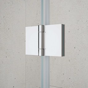 Gelco, LORO sprchové dvere skladacie pre rohový vstup 900 mm, číre sklo, GN4790