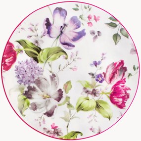 Porcelánové plytké taniere Madam, 12 ks