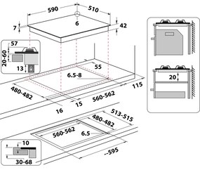 Whirlpool GOS 6415/NB1