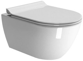 GSI GSI, PURA závěsná WC mísa, Swirlflush, 55x36 cm, bílá ExtraGlaze, 881511