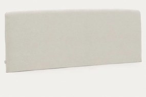 Sivé čelo postele 198x75 cm Valma – Kave Home