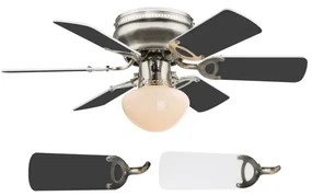 Globo 03803 - Stropný ventilátor UGO 1xE27/60W/230V GL5365