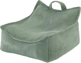 Kreslo štvorcové menčester zelená