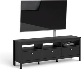 TV stolek DRILL 151 cm černý