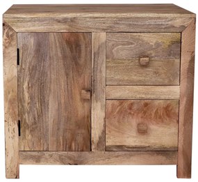 furniture-nabytek.cz - Masívna skrinka pod umývadlo 80x70x45 z mangového dreva