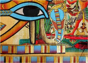 Obraz s egyptskými motívmi (70x50 cm)