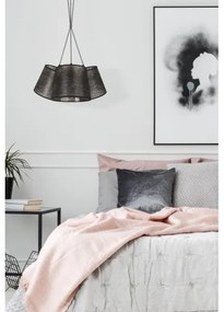 Duolla - Luster na lanku ROSSA 3xE27/40W/230V čierna