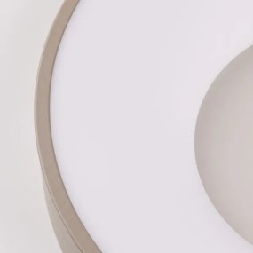 BRILAGI - LED stmievateľné stropné svietidlo FALCON II LED/67W/230V biela/béžová + diaľkové ovládanie