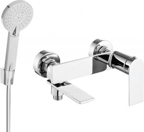 Mexen Zero R40 vaňová batéria so sprchovou súpravou, chróm - 7113R40-00