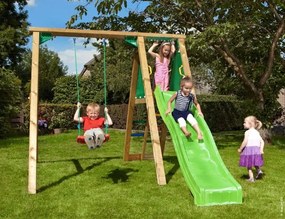 Záhradná hojdačka Peak so šmýkalkou