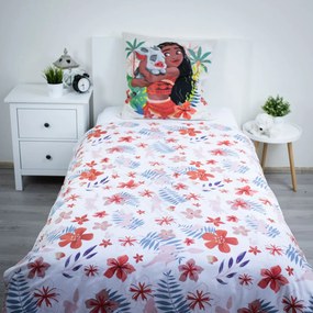 Jerry Fabrics Bavlnené obliečky 140x200 + 70x90 cm - Vaiana "Tropicool"