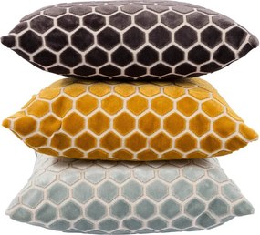 Žltý vankúš s výplňou Zuiver Monty, 45 × 45 cm